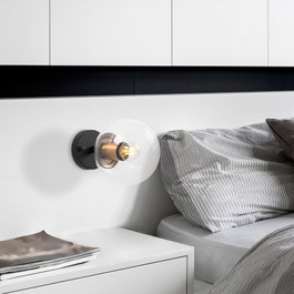 Opviq Atmaca - 10225 Lámpara de pared negra